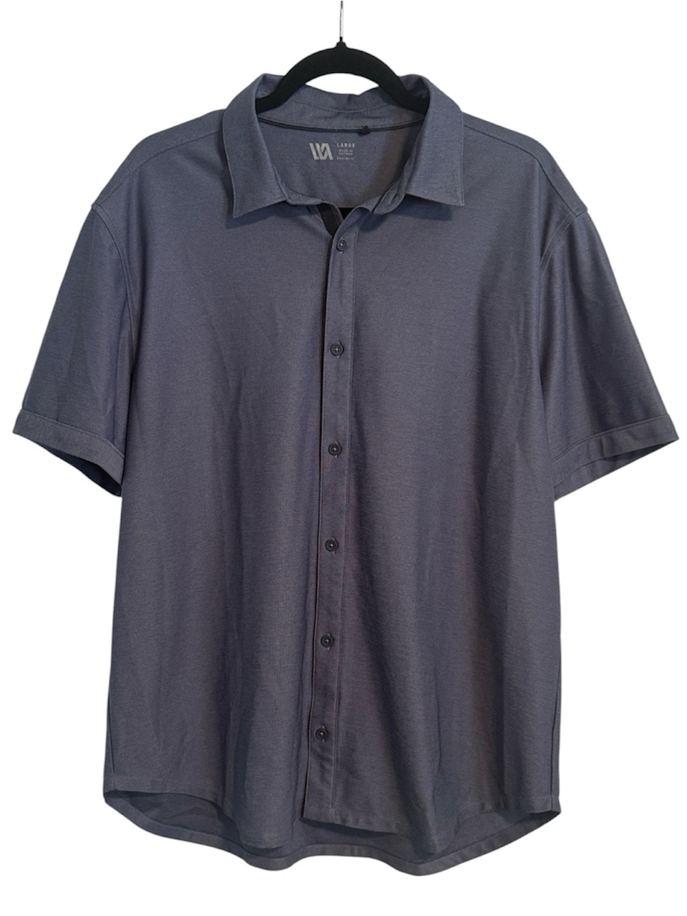 VRST Men’s Golf Polo in a Grey Blue Color